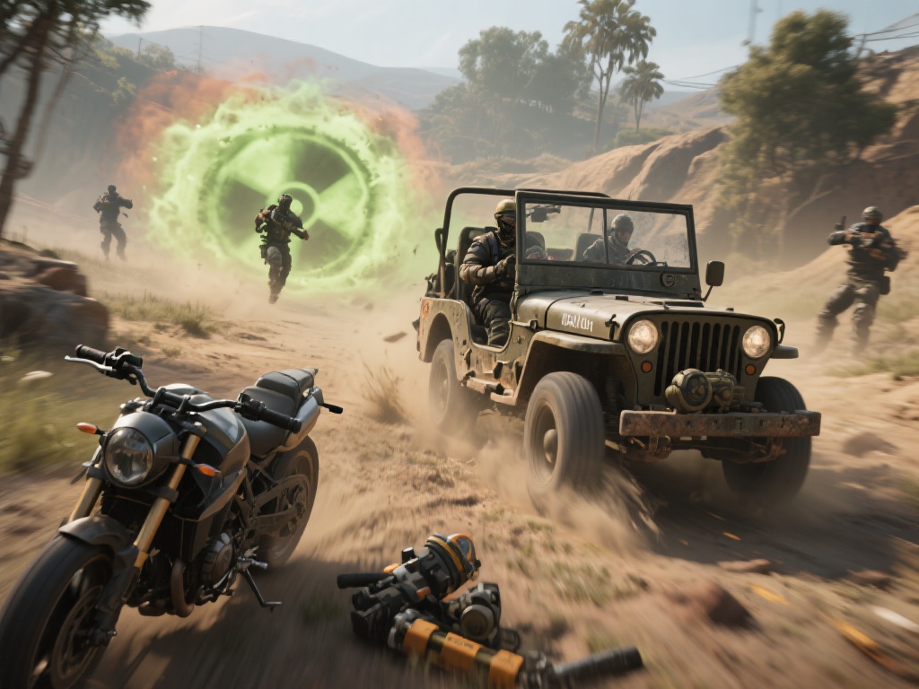 跑毒过程中，装备和工具使用至关重要。载具是跑毒的核