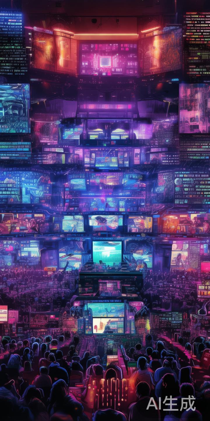 近年来，电竞行业呈现爆炸式增长。据数据显示，202